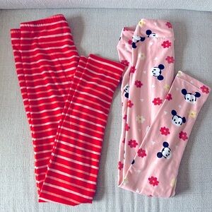 Dot Dot Smile Girl’s Soft Leggings Bundle, Size 11/L